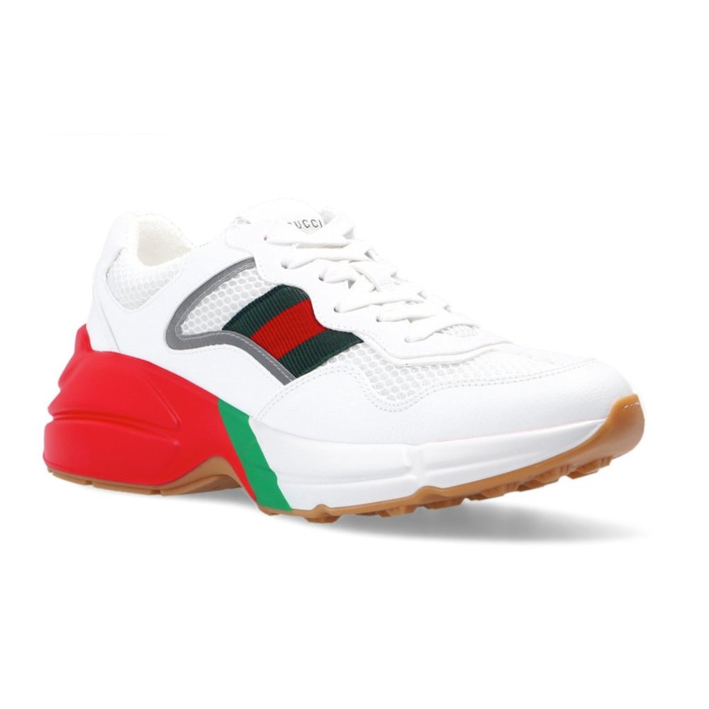Gucci Rhyton Web Sneakers